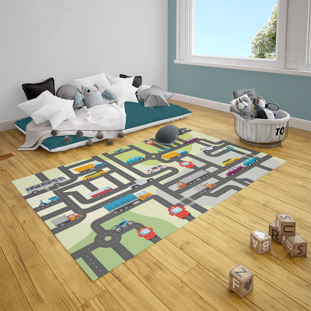 Teppich Auto Straßen