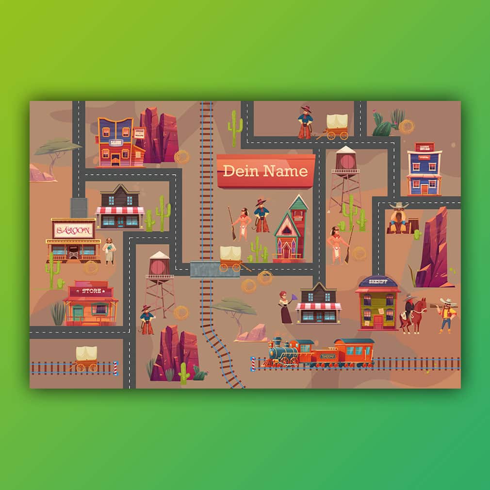 Cowboy-Wilder Westen individuell