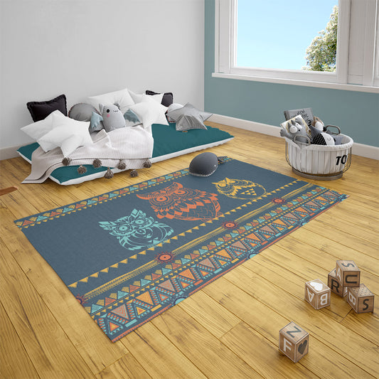 Teppich Eule Boho Ethnic