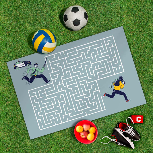 Spielplane Labyrinth Polizist