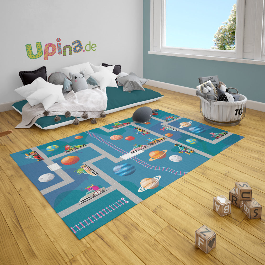 Teppich Monster-Rennen