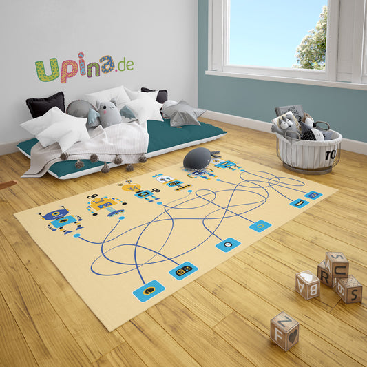 Teppich Roboter-Spiel