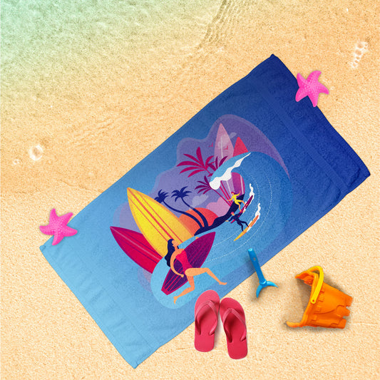 Handtuch Surfing