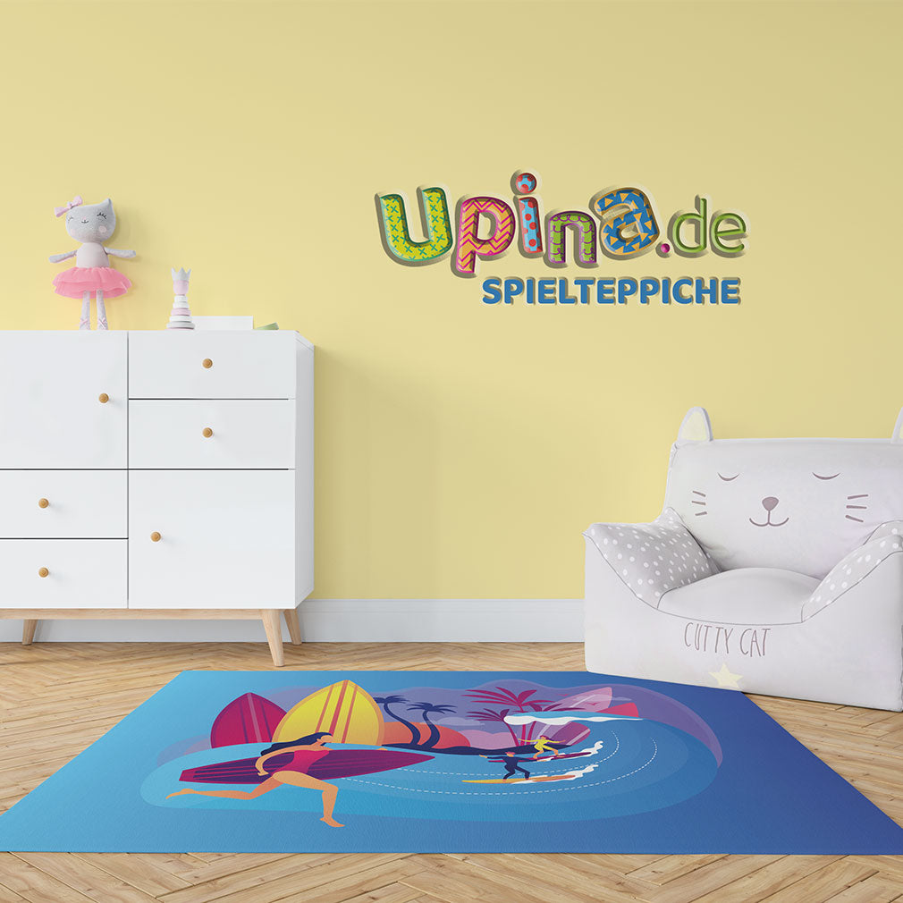 Teppich Surfing
