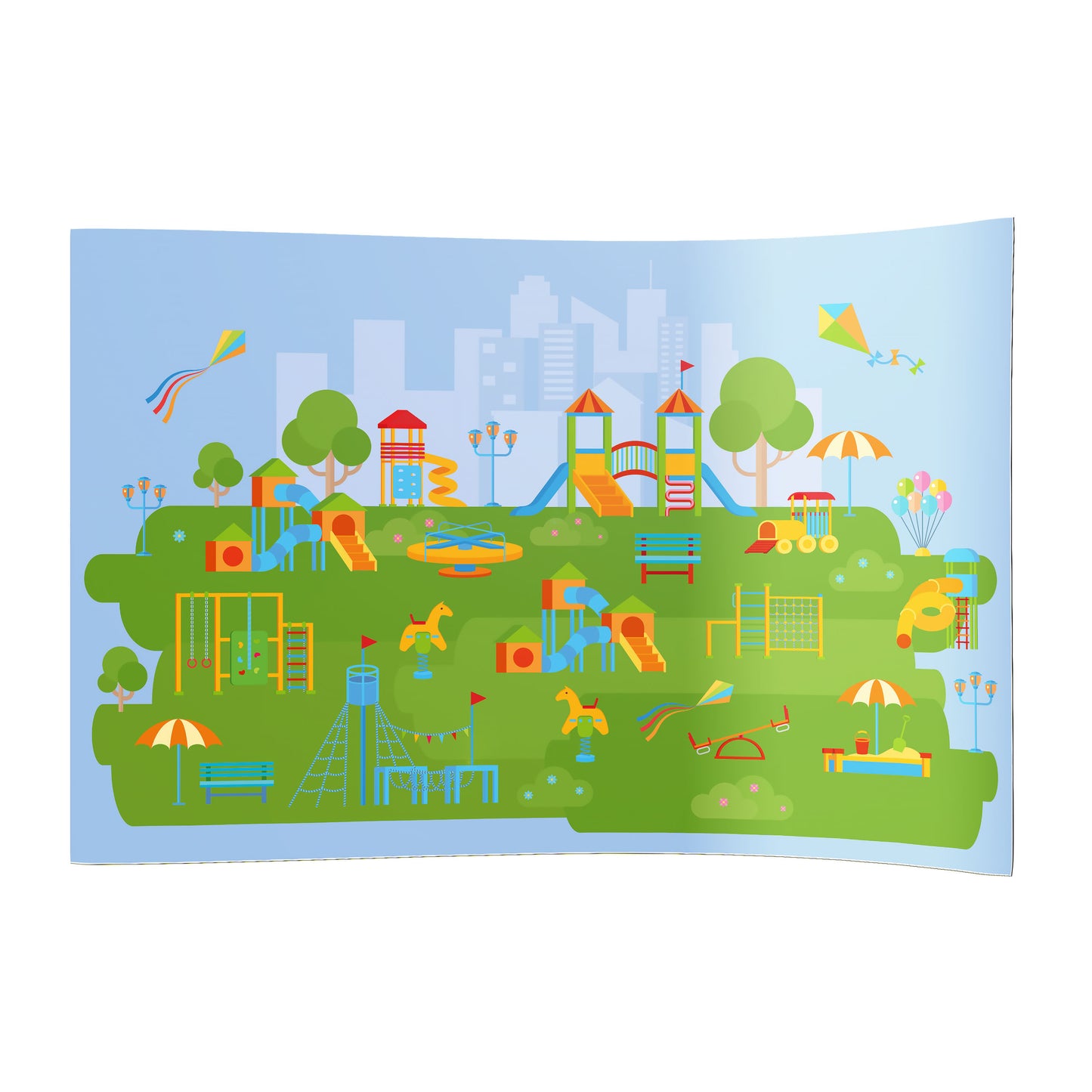 PVC-Spielboden Spielplatz