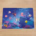 Upina Spielteppich Unterwasserwelt im Kinderzimmer – Frontperspektive