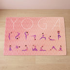 Upina Spielteppich Yoga im Kinderzimmer – Frontperspektive