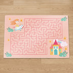 Upina Spielteppich Labyrinth Prinzessin im Kinderzimmer – Frontperspektive