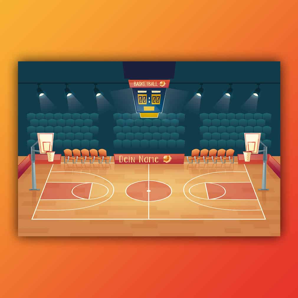 Basketball personalisiert – individuell für Kinder gestaltet