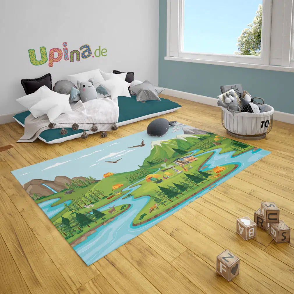 Kinderzimmer-Teppich: Behaglichkeit ins Zimmer bringen
