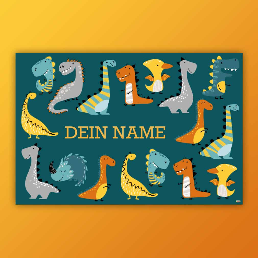Dino Baby personalisiert – individuell für Kinder gestaltet