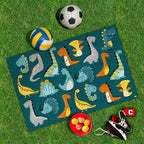 Spielplane Dino Baby – wetterfest und abwischbar für drinnen und draußen – Ansicht 2