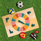 Spielplane Drehscheibe-Flaschendrehen – wetterfest und abwischbar für drinnen und draußen – Ansicht 2