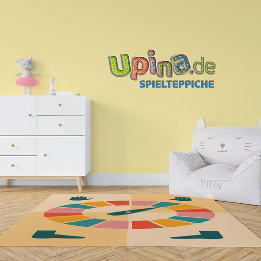 Teppich Drehscheibe-Flaschendrehen