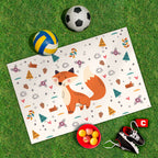 Spielplane Fuchs – wetterfest und abwischbar für drinnen und draußen – Ansicht 2