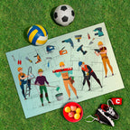 Spielplane Handwerker – wetterfest und abwischbar für drinnen und draußen – Ansicht 2