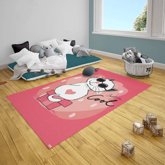 Teppich Katze cool