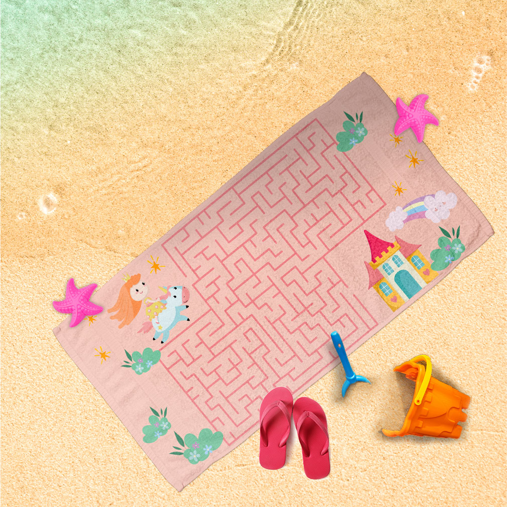 Handtuch Labyrinth Prinzessin