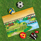 Spielplane Landschaft – wetterfest und abwischbar für drinnen und draußen – Ansicht 2