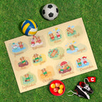 Spielplane Monate – wetterfest und abwischbar für drinnen und draußen – Ansicht 2