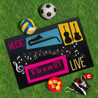 Spielplane Musik – wetterfest und abwischbar für drinnen und draußen – Ansicht 2
