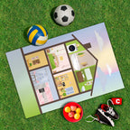 Spielplane Puppenhaus – wetterfest und abwischbar für drinnen und draußen – Ansicht 2