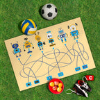 Spielplane Roboter-Spiel – wetterfest und abwischbar für drinnen und draußen – Ansicht 2