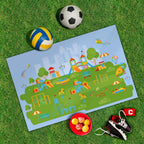 Spielplane Spielplatz – wetterfest und abwischbar für drinnen und draußen – Ansicht 2