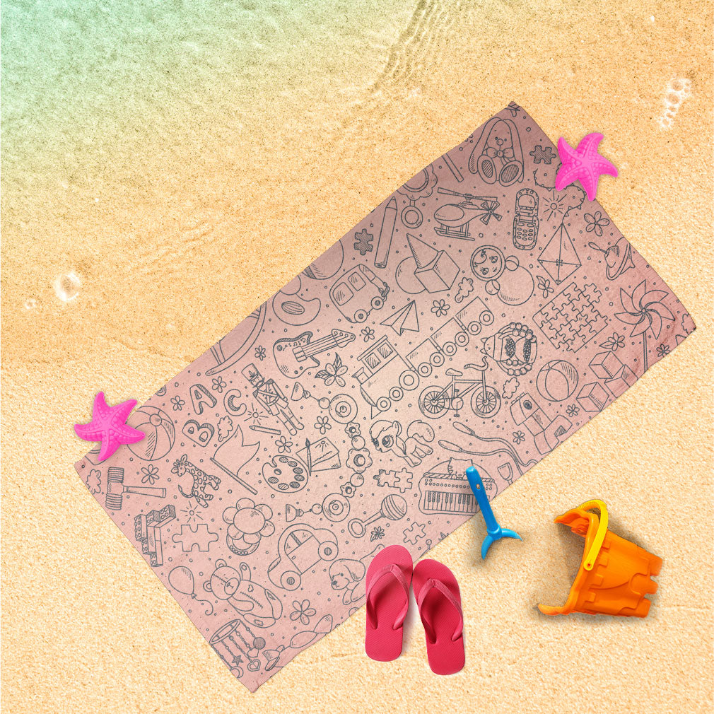 Handtuch Spielzeug rosa