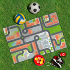 Spielplane Stadt – wetterfest und abwischbar für drinnen und draußen – Ansicht 2