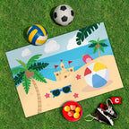 Spielplane Strand – wetterfest und abwischbar für drinnen und draußen – Ansicht 2