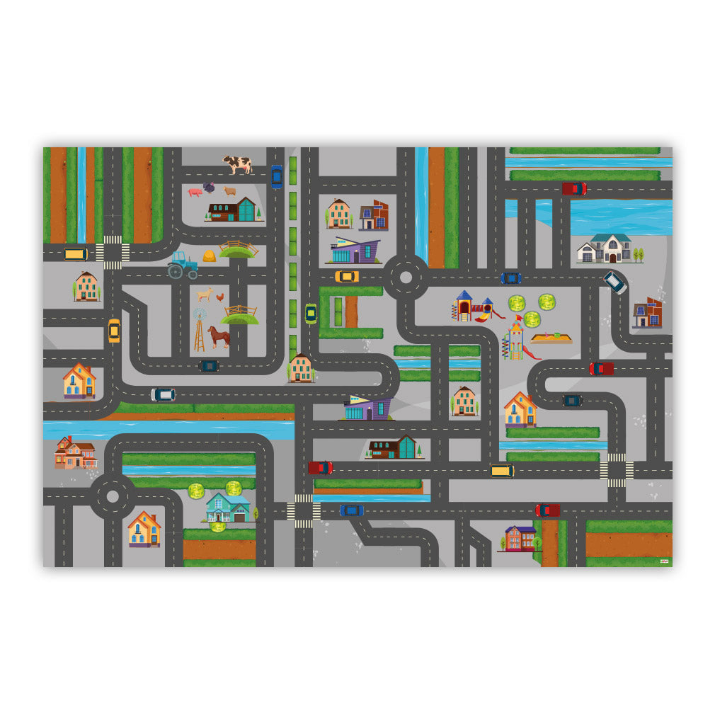 Teppich Straßen Vorort