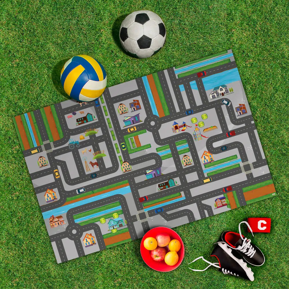 Spielplane Straßen Vorort