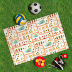 Spielplane Straßen bunt – wetterfest und abwischbar für drinnen und draußen – Ansicht 2