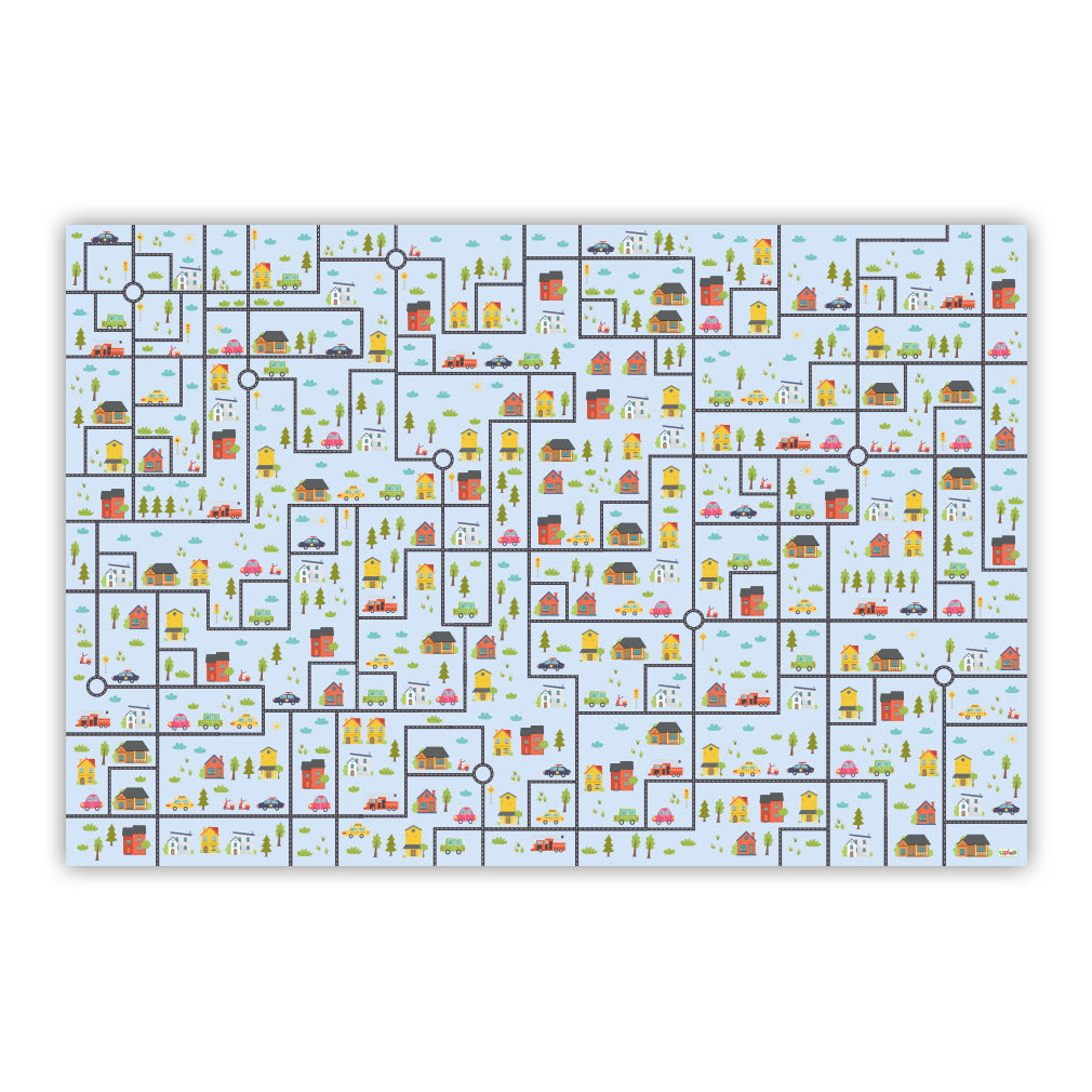 Teppich Straßen fein