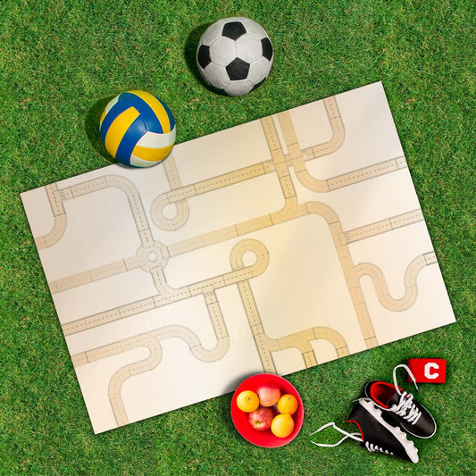 Spielplane Straßen gelb