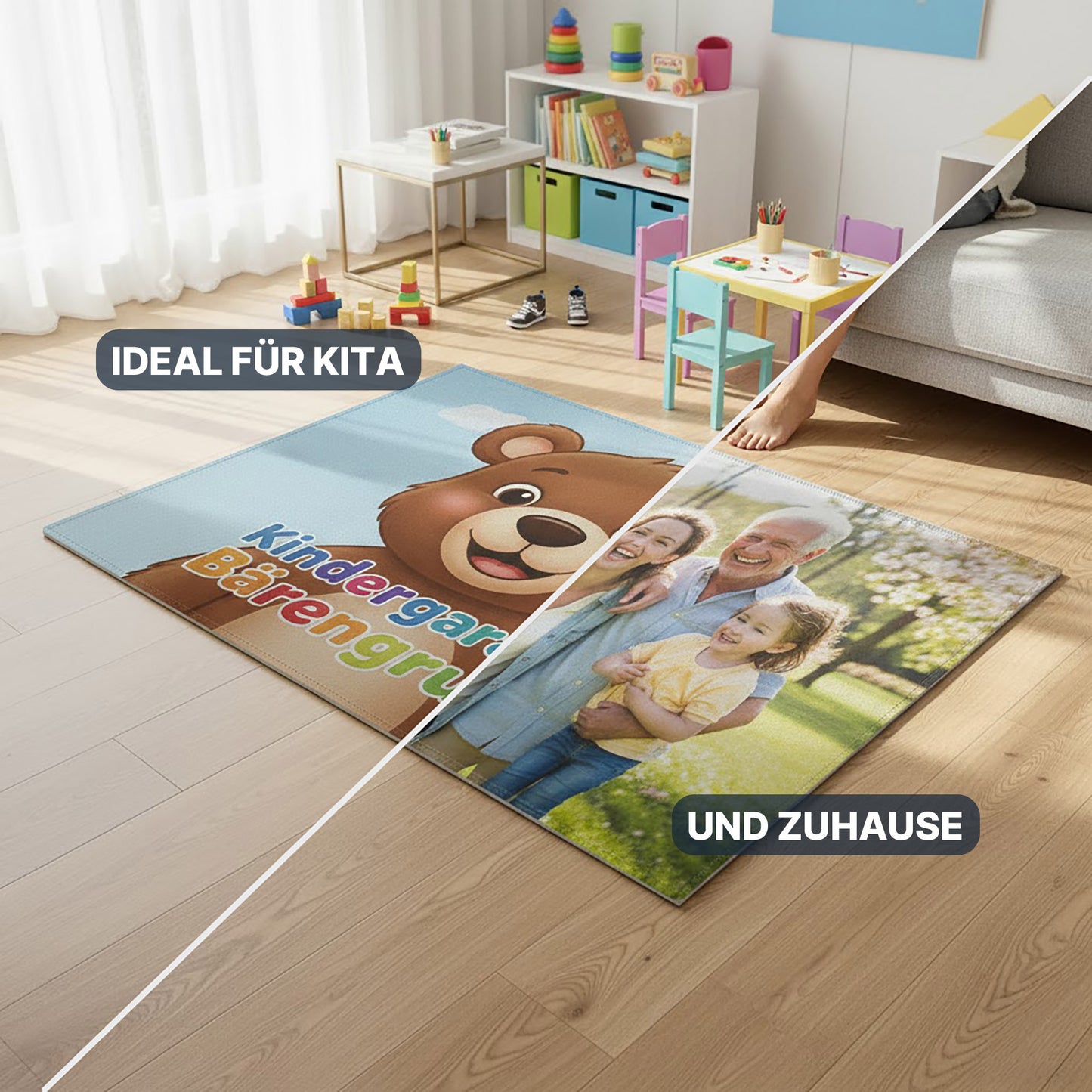 Teppich mit eigenem Motiv