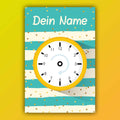 Uhrzeit personalisiert – individuell für Kinder gestaltet