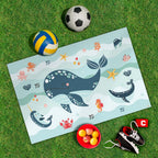 Spielplane Wal – wetterfest und abwischbar für drinnen und draußen – Ansicht 2