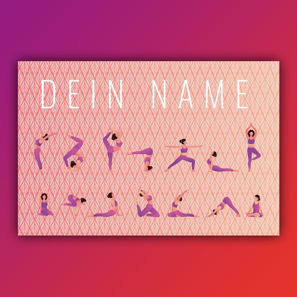 Yoga personalisiert – individuell für Kinder gestaltet