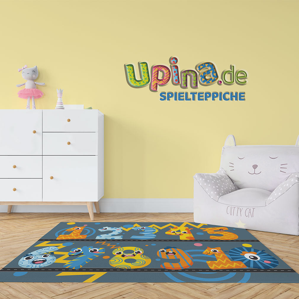 Teppich Zahlen 1-10