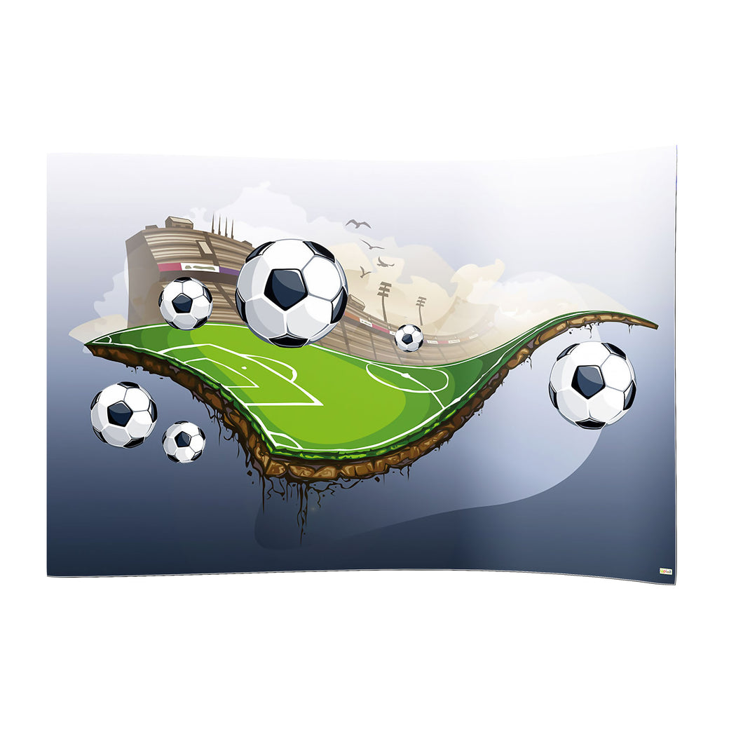 Spielboden Fußball – rutschfest und pflegeleicht für drinnen und draußen