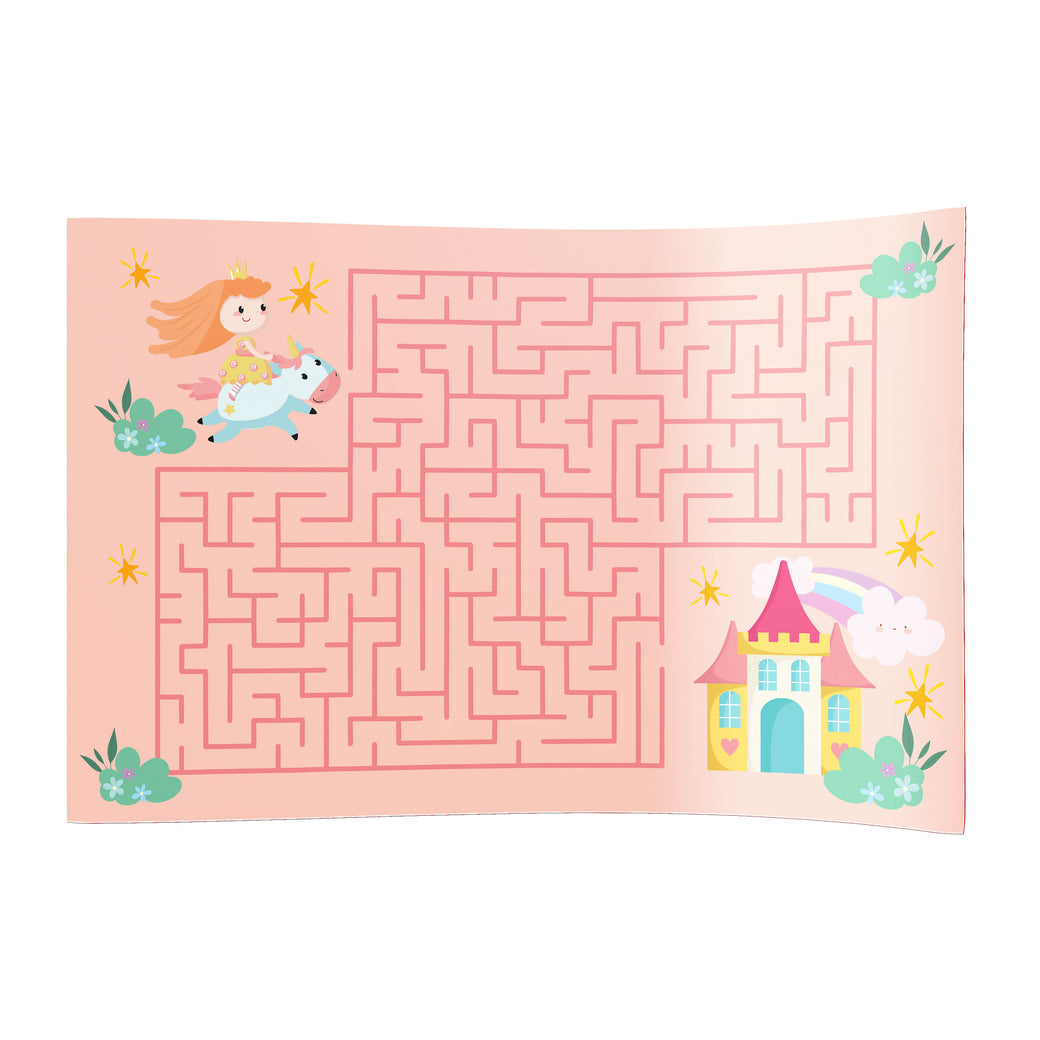Spielboden Labyrinth Prinzessin – rutschfest und pflegeleicht für drinnen und draußen