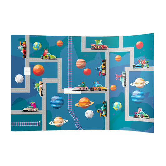 PVC-Spielboden Monster-Rennen