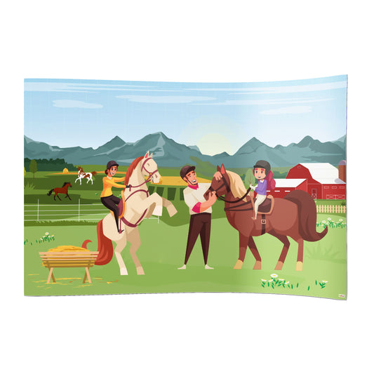 PVC-Spielboden Pferdehof
