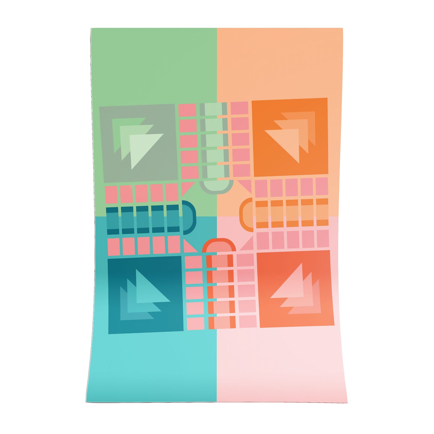 PVC-Spielboden Spielbrett rosa