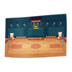 Kinderhandtuch Basketball – weich, saugstark und Öko-Tex-zertifiziert
