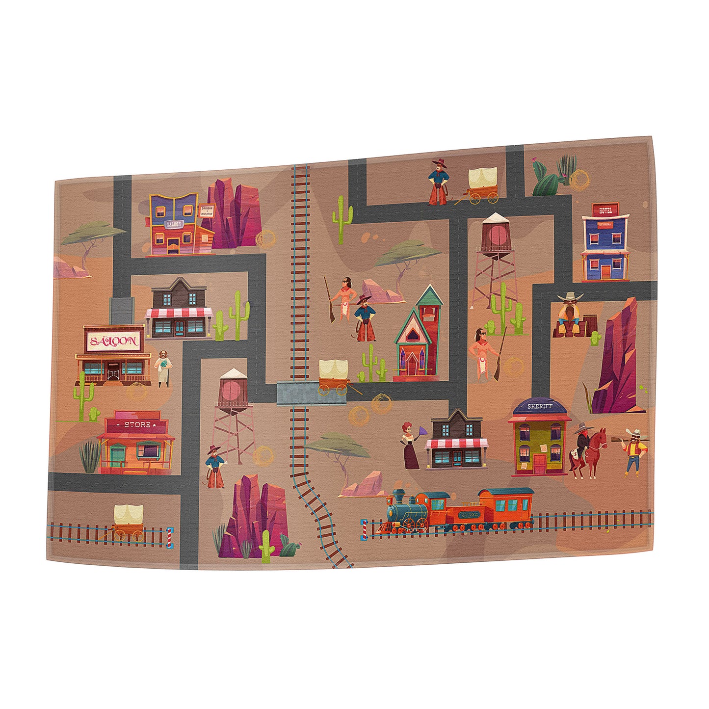 Handtuch Cowboy-WilderWesten