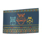 Kinderhandtuch Eule Boho Ethnic – weich, saugstark und Öko-Tex-zertifiziert