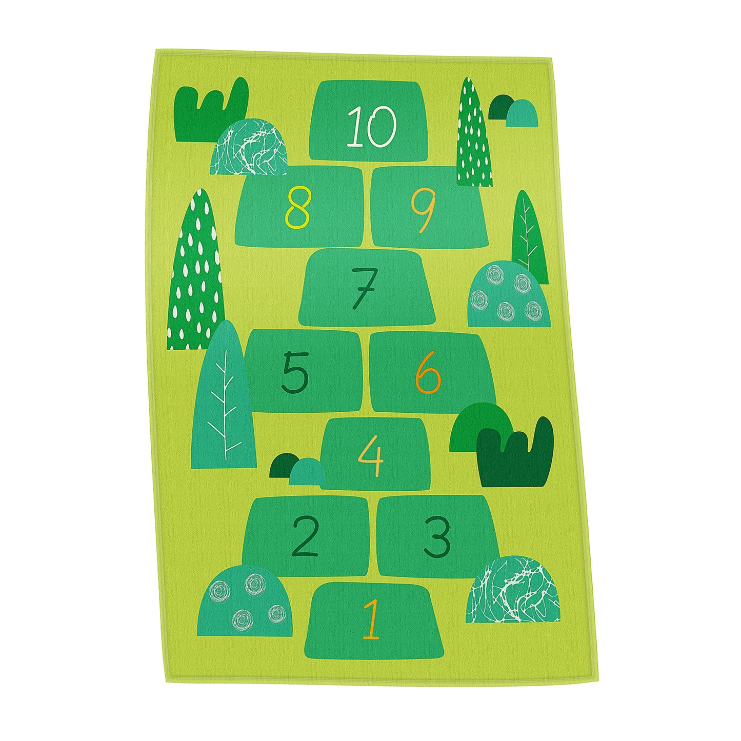 Handtuch Hopse-Spiel grün